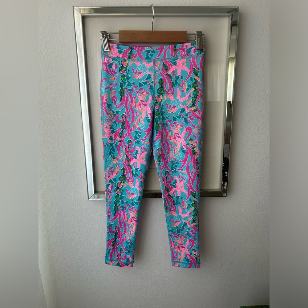 NWOT Girls Lilly Pulitzer luxletic leggings